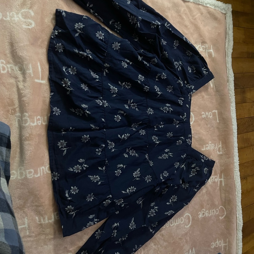 Floral Long Sleeve Blouse (old navy)